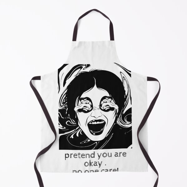 Item preview, pretend you're okay- no ona care! quote ,true quote, sarcastic Valentine day designed and sold by Alexa5454.
