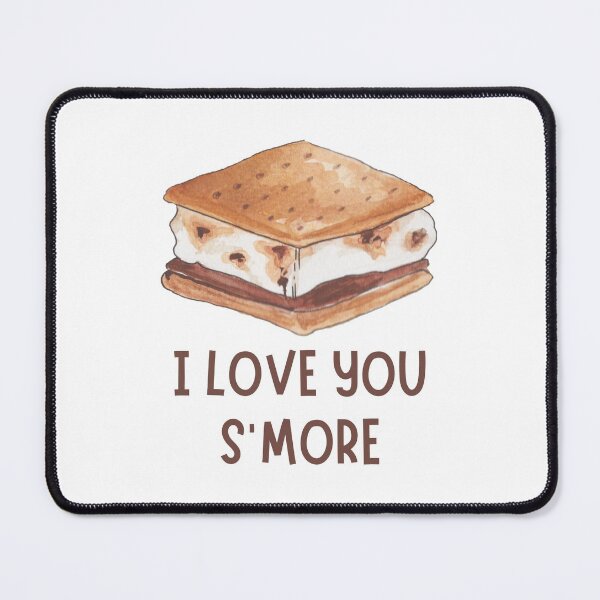 Item preview, I Love You S'more Valentine Pun designed and sold by Pun Intended.
