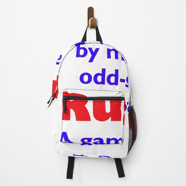 Item preview, Rugby - A game played by men with odd-shaped balls designed and sold by EvieFinn.