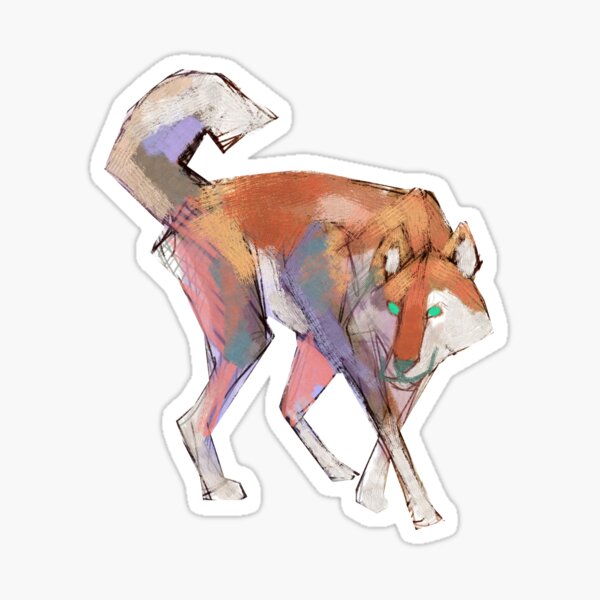 Husky Sticker