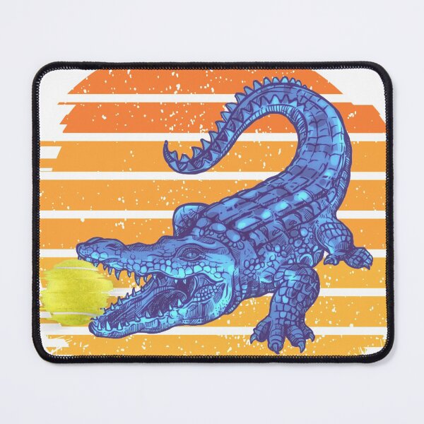 Item preview, Tennis Dinosaur- Deinosuchus Modern Alligator designed and sold by BronikowskiART.