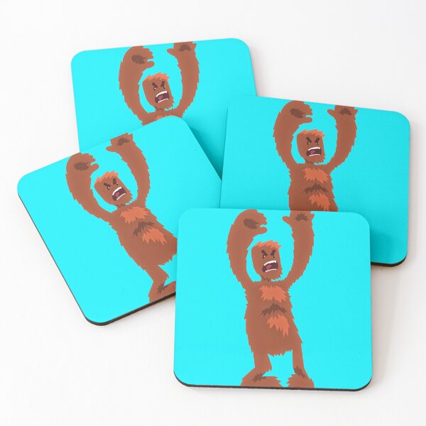 Item preview, Funny Bigfoot cartoon monster designed and sold by hoober24.