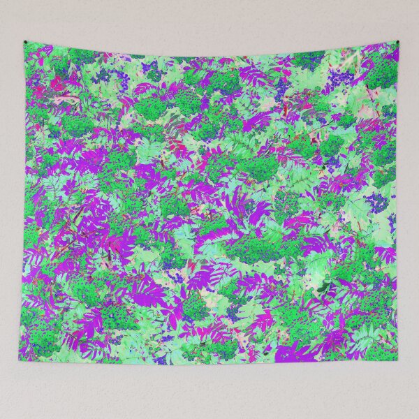 Item preview, Floral Motives with Multicolored Rowan Berries and Leaves designed and sold by IraNiva.