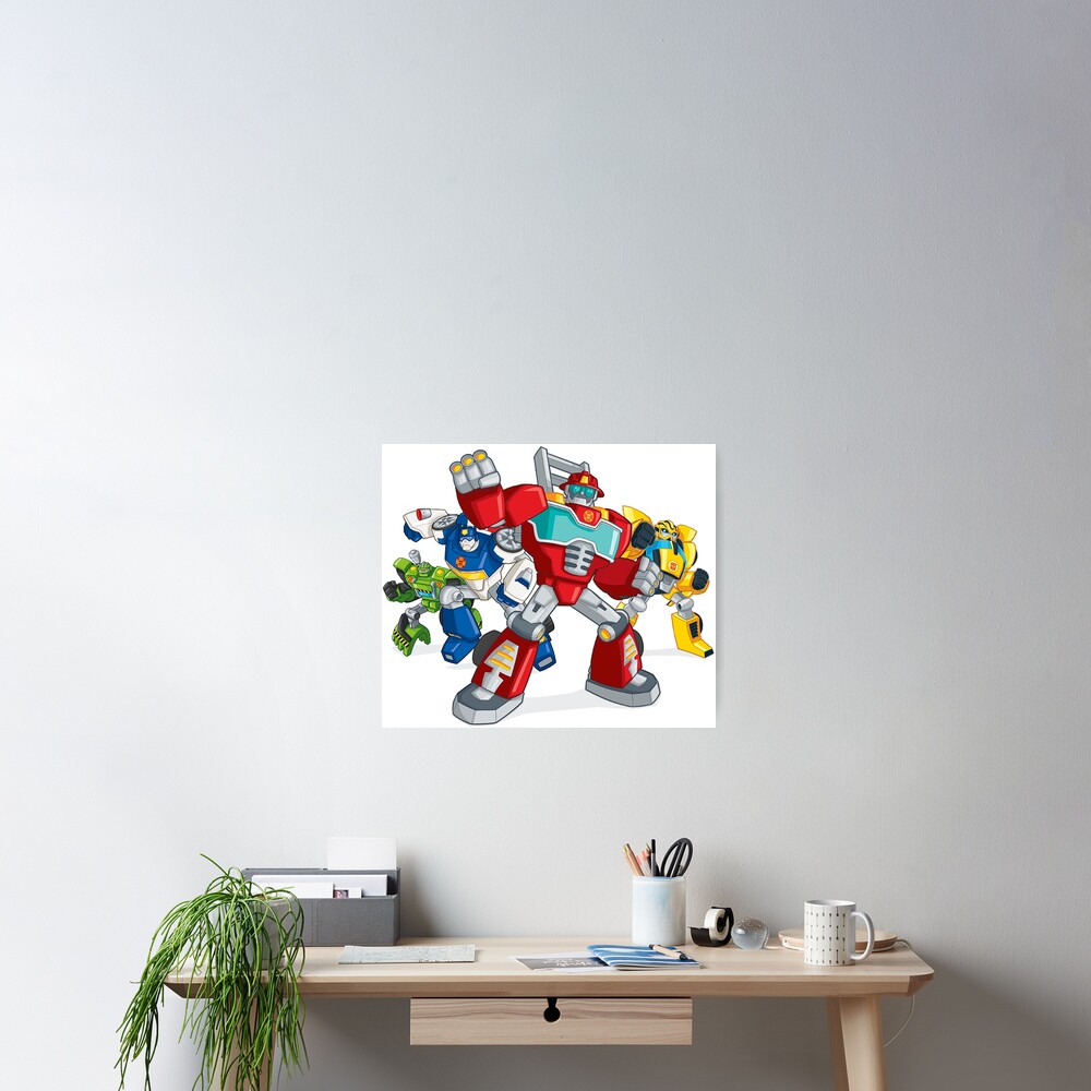 "Transformers Rescue Bots Academy" Poster by Parkid-s | Redbubble
