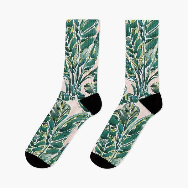 Item preview, BIG FEELINGS BANANA LEAF TROPICAL designed and sold by Barbra Ignatiev.