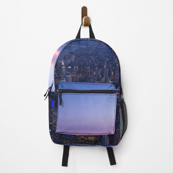 Item preview, Manhattan, New York City, Purple Sunset Skyline designed and sold by newburyboutique.