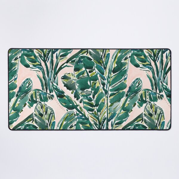 BIG FEELINGS BANANA LEAF TROPICAL Desk Mat