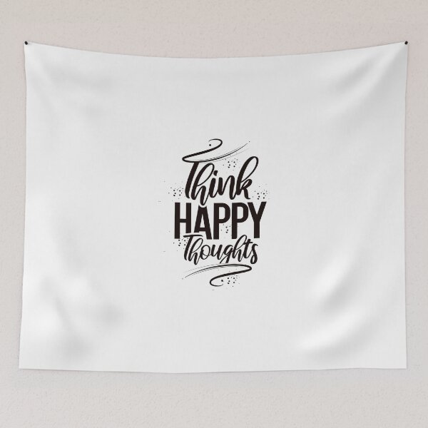 Item preview, think happy thoughts designed and sold by GoldenMovie.