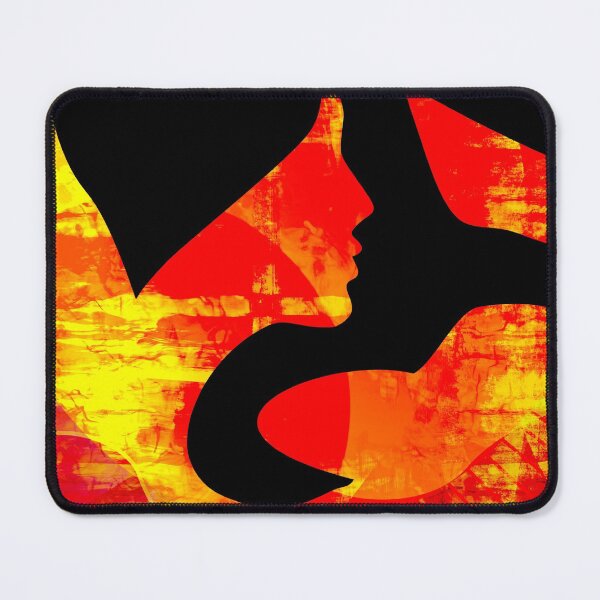 Item preview, BOHO Lady Hippy Expressionist Art Decor designed and sold by EdwardMonet.