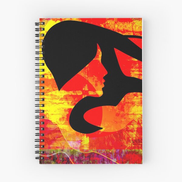Item preview, BOHO Lady Hippy Expressionist Art Decor designed and sold by EdwardMonet.