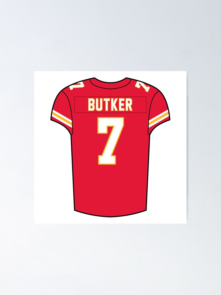 Harrison Butker Home Jersey' Poster for Sale by designsheaven