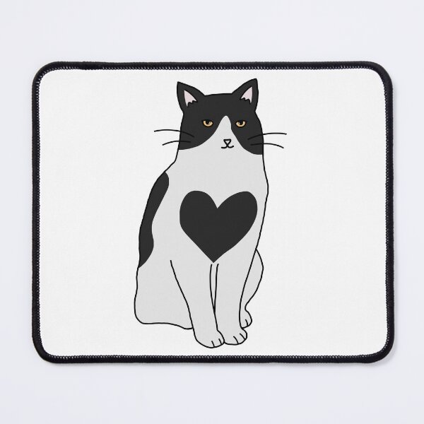 Item preview, Cat with Heart designed and sold by StickerHome.