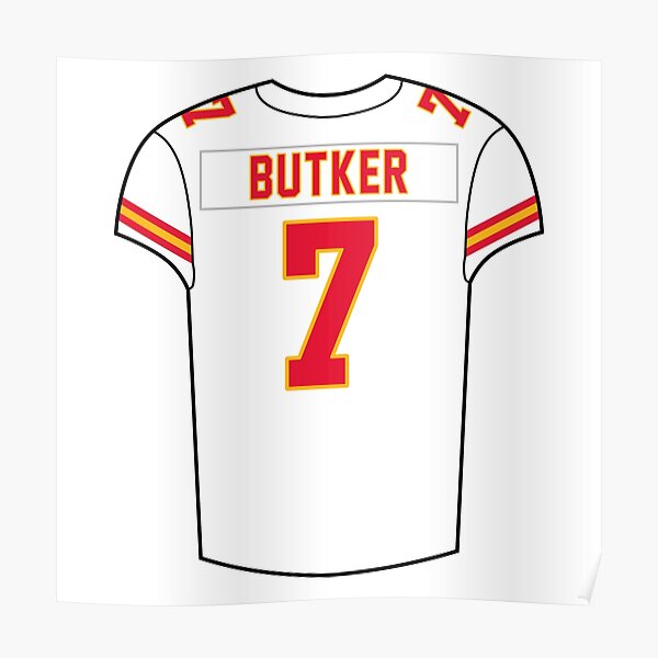 Harrison Butker Away Jersey Poster for Sale by designsheaven