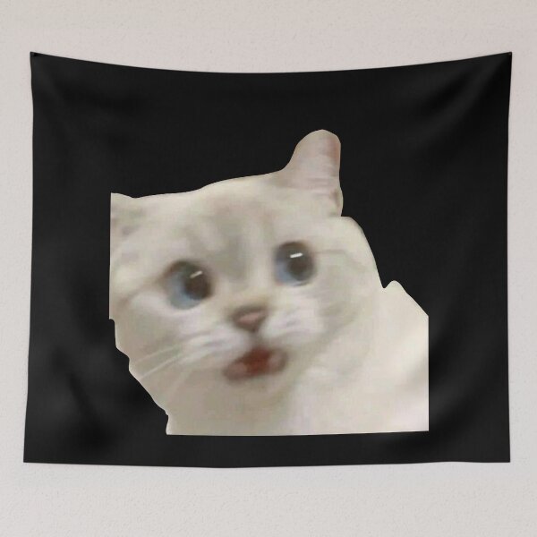 Item preview, Suprised funny cat meme designed and sold by los-memes.