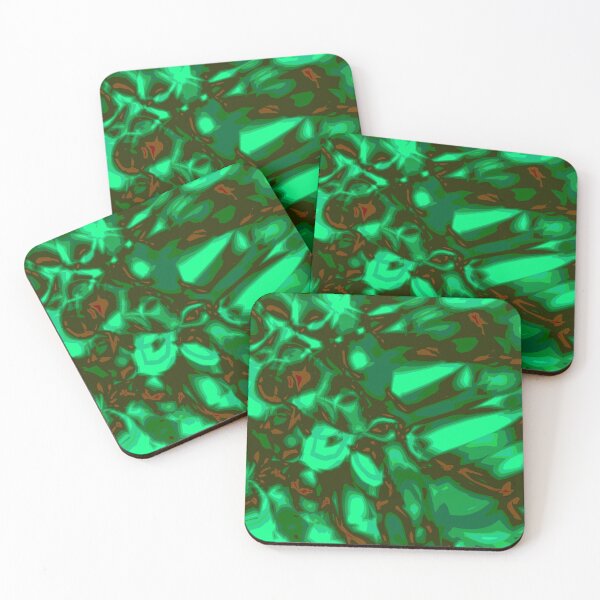 Item preview, Green Stone Marble Abstract Pattern Contemporary Art designed and sold by Ankerd.