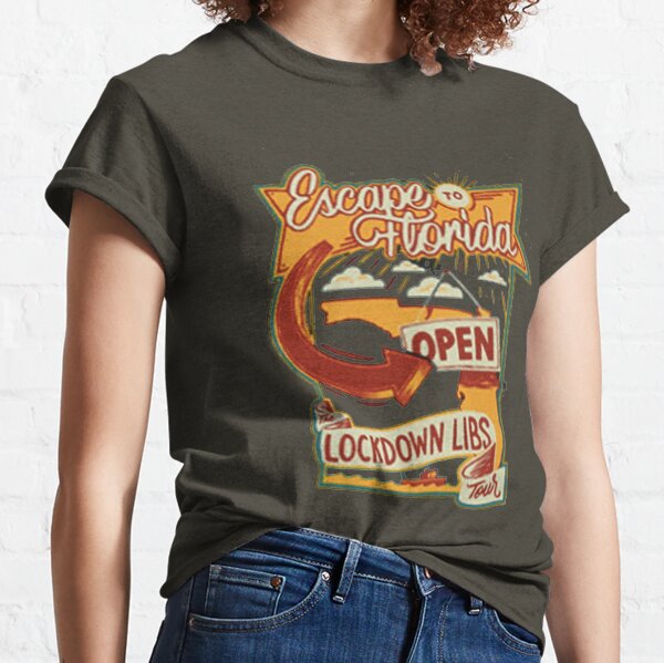 escape to Florida Ron desantis campaign elect Classic T-Shirt