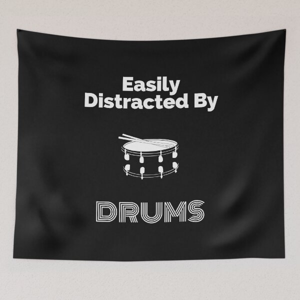 Item preview, Easily Distracted By Drums designed and sold by greatmar1.