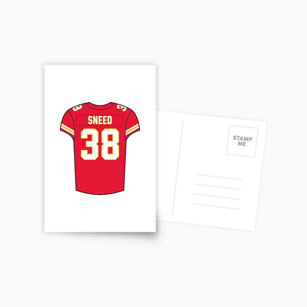 Chris Jones Home Jersey Poster for Sale by designsheaven