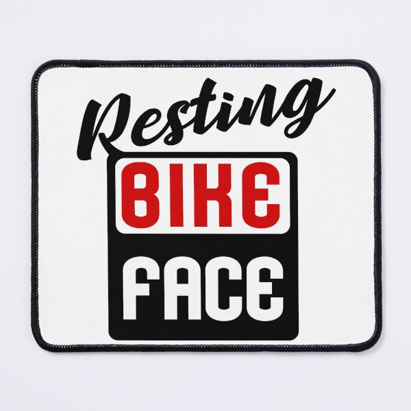 Item preview, Resting BIKE Face designed and sold by LockdownDesigns.