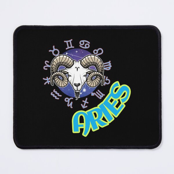 Item preview, Zodiac Mythology Aries Ram Sign (March 21 to Apr 19) designed and sold by my-green-gecko.