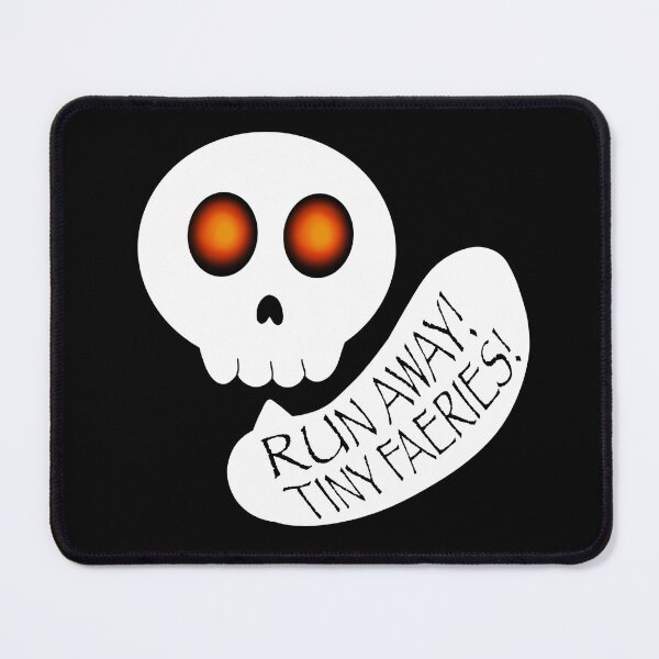 Item preview, Bob The Skull - Run Away! Tiny Faeries! designed and sold by Cosmic Cutenesss.