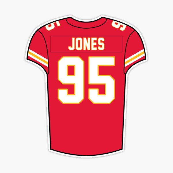 Chris Jones Away Jersey Poster for Sale by designsheaven