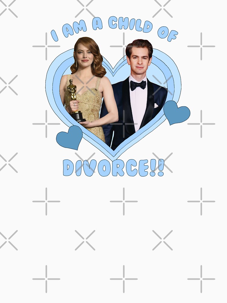 andrew garfield and emma stone child of divorce | Sticker