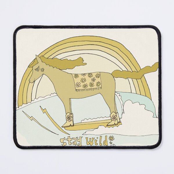 Item preview, stay wild retro surf art by surfy birdy designed and sold by surfybirdy.