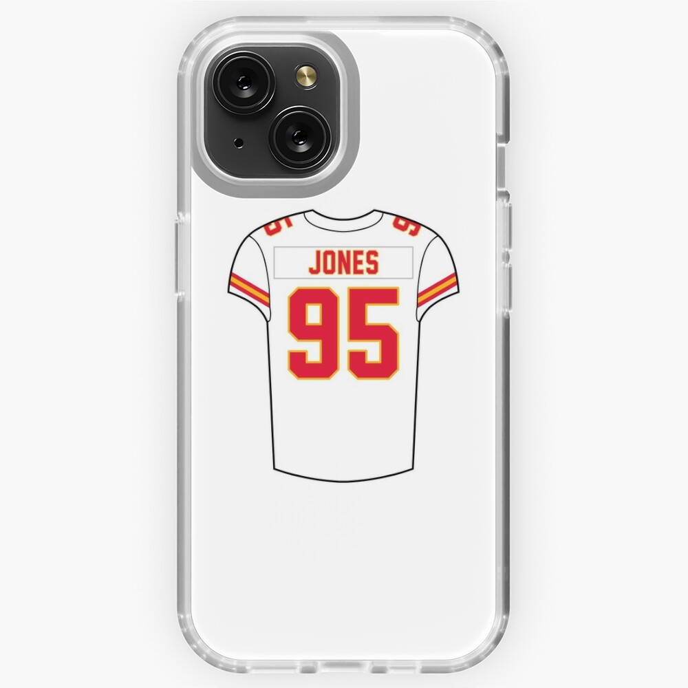 Chris Jones Home Jersey Sticker for Sale by designsheaven