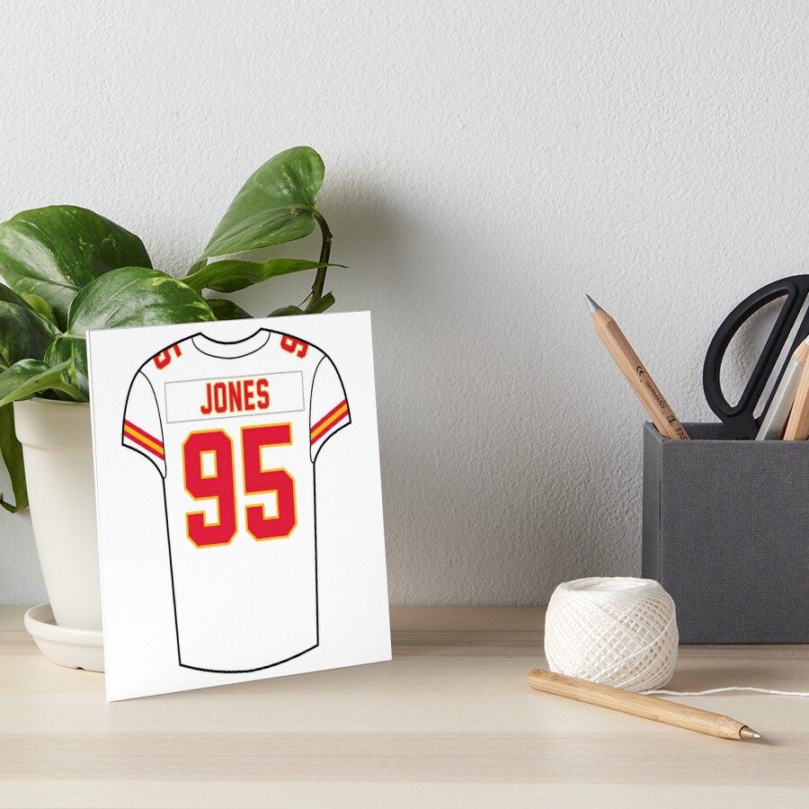 Chris Jones Away Jersey Poster for Sale by designsheaven