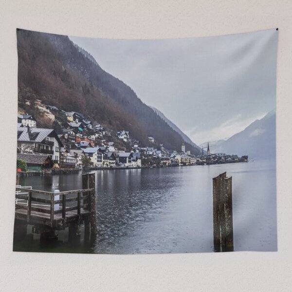 Item preview, Cloudy Hallstatt designed and sold by GRKiT.