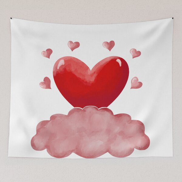 Item preview, Hearts on Clouds designed and sold by LadyTaneli.