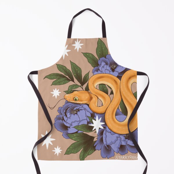 Item preview, Amazon Tree Boa with Peonies designed and sold by Paige Penrose.