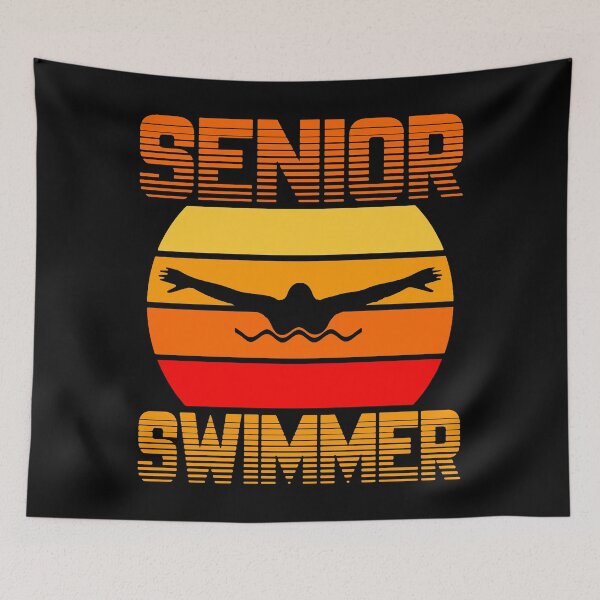 Item preview, Senior Swimmer designed and sold by Roadbubble.