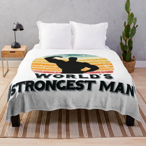Item preview, World’s strongest man strong retro vibes designed and sold by PG Illustration.