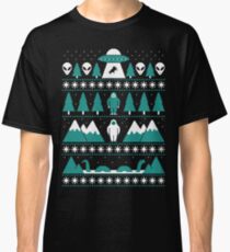 Paranormal Christmas Sweater Classic T-Shirt
