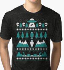 Paranormal Christmas Sweater Vintage T-Shirt