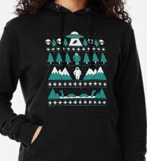 Paranormal Christmas Sweater Leichter Hoodie