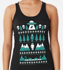 Paranormal Christmas Sweater Women's Tank Top