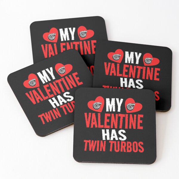 Item preview, My Valentine Has Twin Turbos Heart Love Valentines Day Car Racer Spooling Turbo designed and sold by CarantinedChaos.
