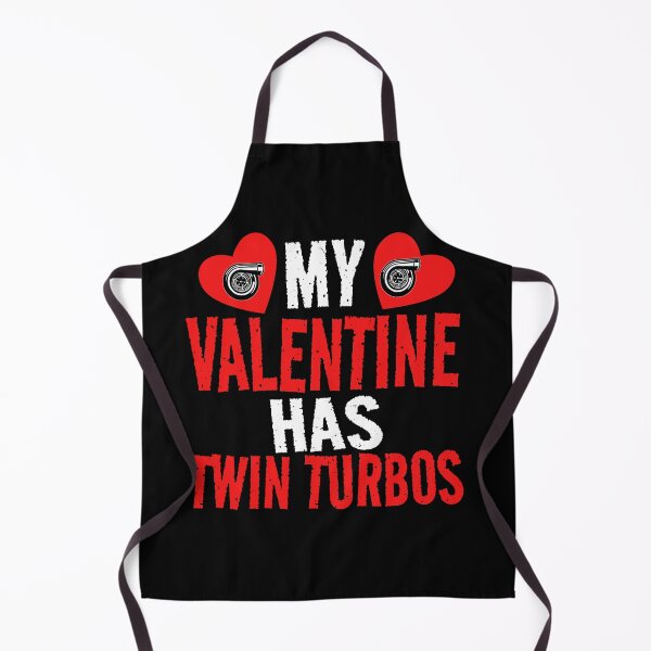 Item preview, My Valentine Has Twin Turbos Heart Love Valentines Day Car Racer Spooling Turbo designed and sold by CarantinedChaos.