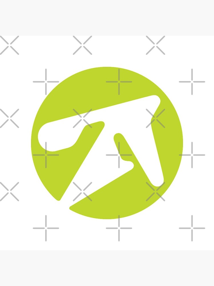 aphex twin alternative style logo in green 