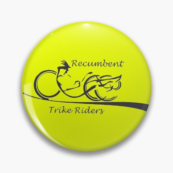 Item preview, Recumbent Trike Riders Official Facebook logo (dark) designed and sold by Flaming-Eyeball.