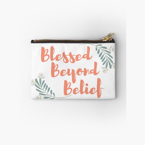 Item preview, Blessed Beyond Belief | Christian apparel | Kacie O'Neill  designed and sold by kacieoneill.