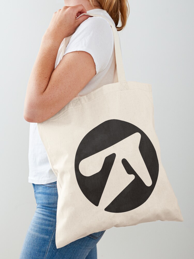 aphex twin alternative style logo in black | Tote Bag