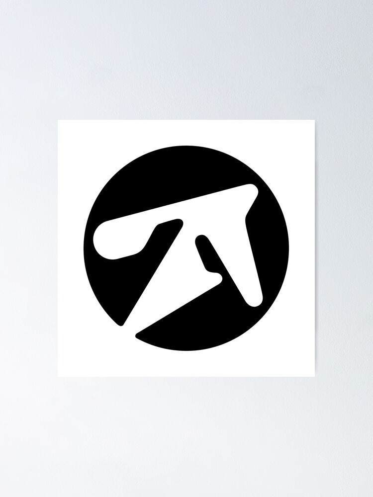 aphex twin alternative style logo in black 