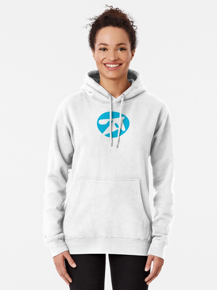 aphex twin alternative style logo in blue Pullover Hoodie for Sale by Platform11west Redbubble