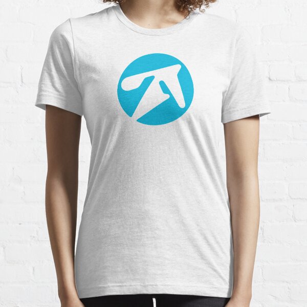 logo de style alternatif aphex twin en bleu T-shirt essentiel
