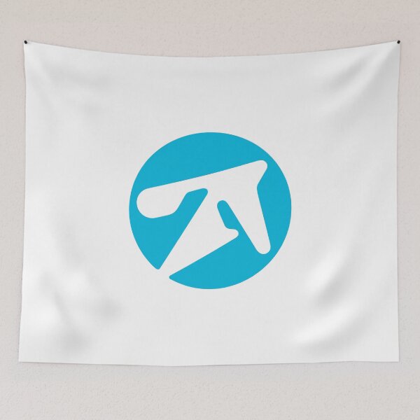 Item preview, aphex twin alternative style logo in blue  designed and sold by Platform11west.