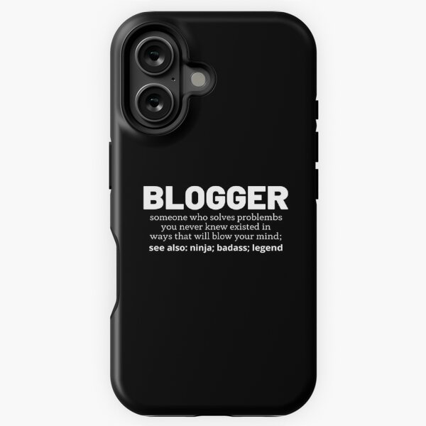 Vista previa del artículo con la obra «blogger», diseñado y vendido por T-shirtgallery.